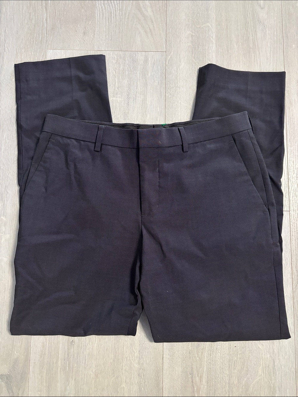 BUNDLESALE Mens 30/30 Express Slim Wool Blend Dress Pants